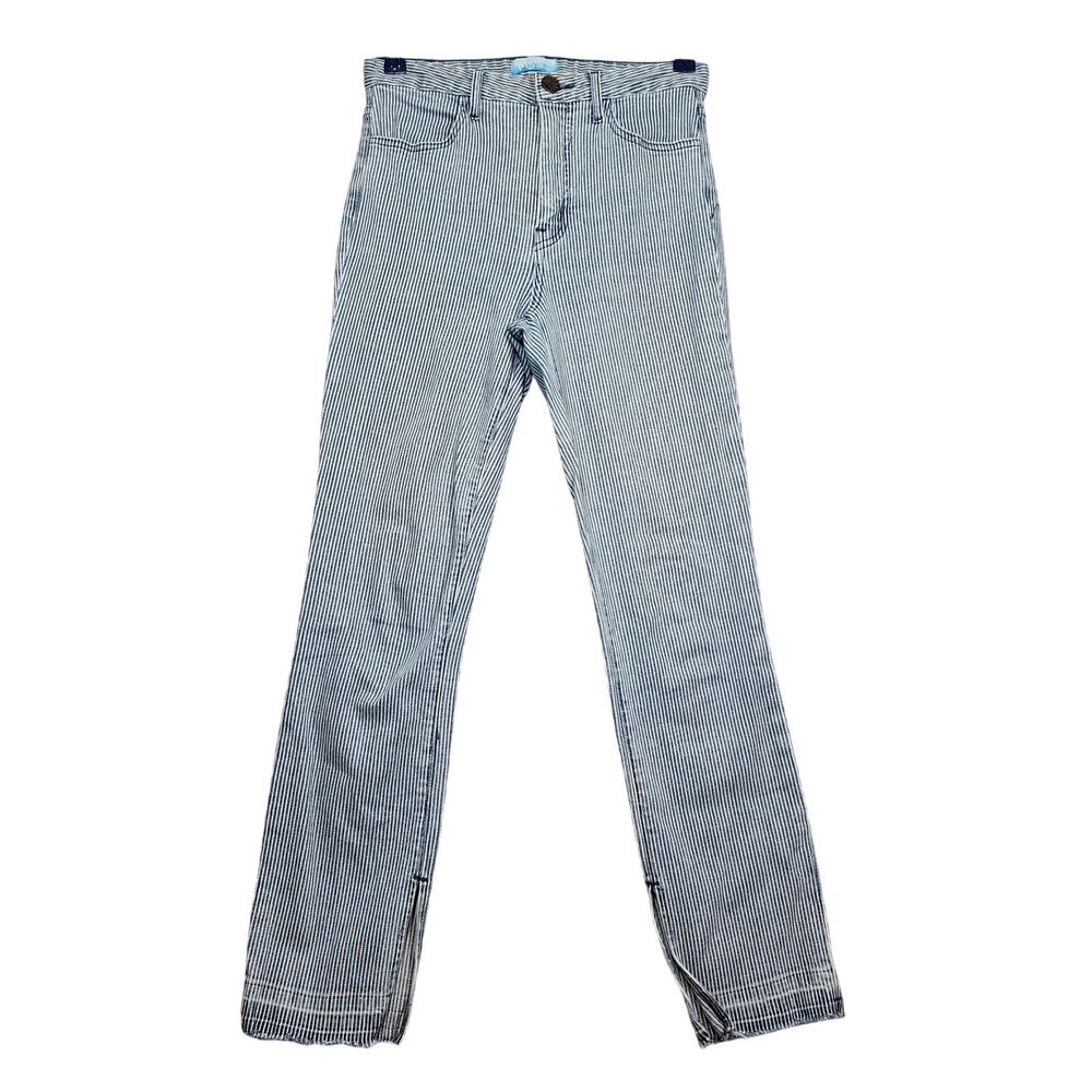 Show Me Your Mumu Raw Hem Straight Leg Cropped Jeans Size 26